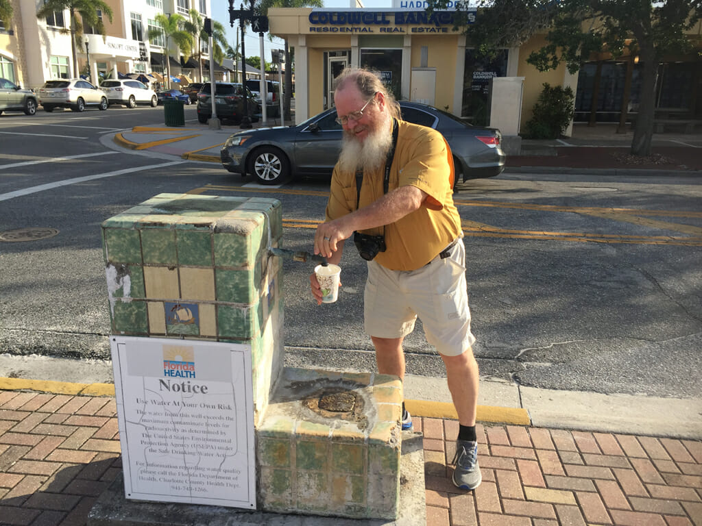 Punta Gorda radium spring