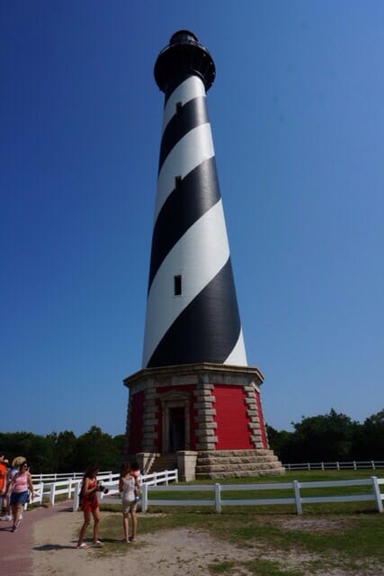 Cape Hatteras Lighthouse from the base