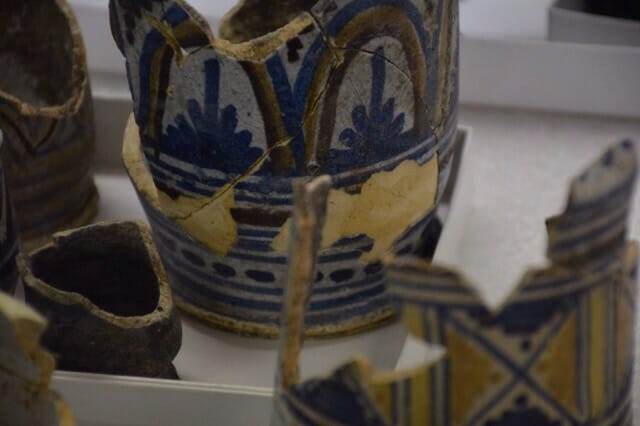 Cups from Holland at Jamestowne