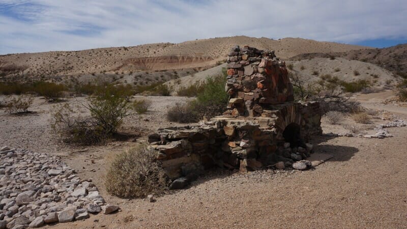 Desert ruin near Laughlin