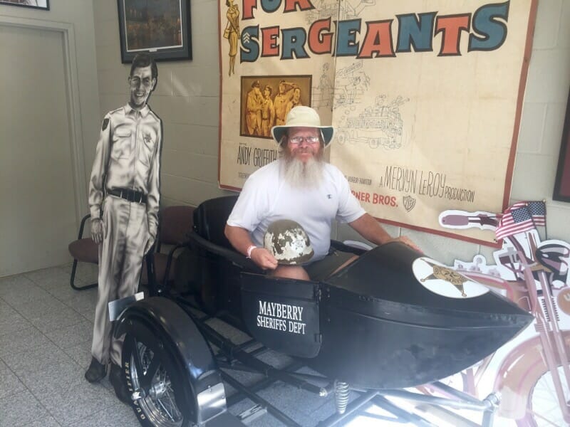 Fun TV artifacts at the Andy Griffith Museum