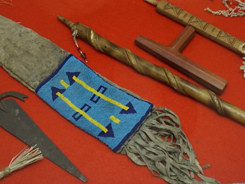 Tools and beadwork 