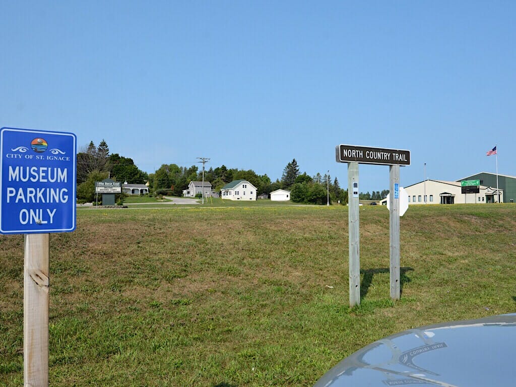 North Country Trail sign