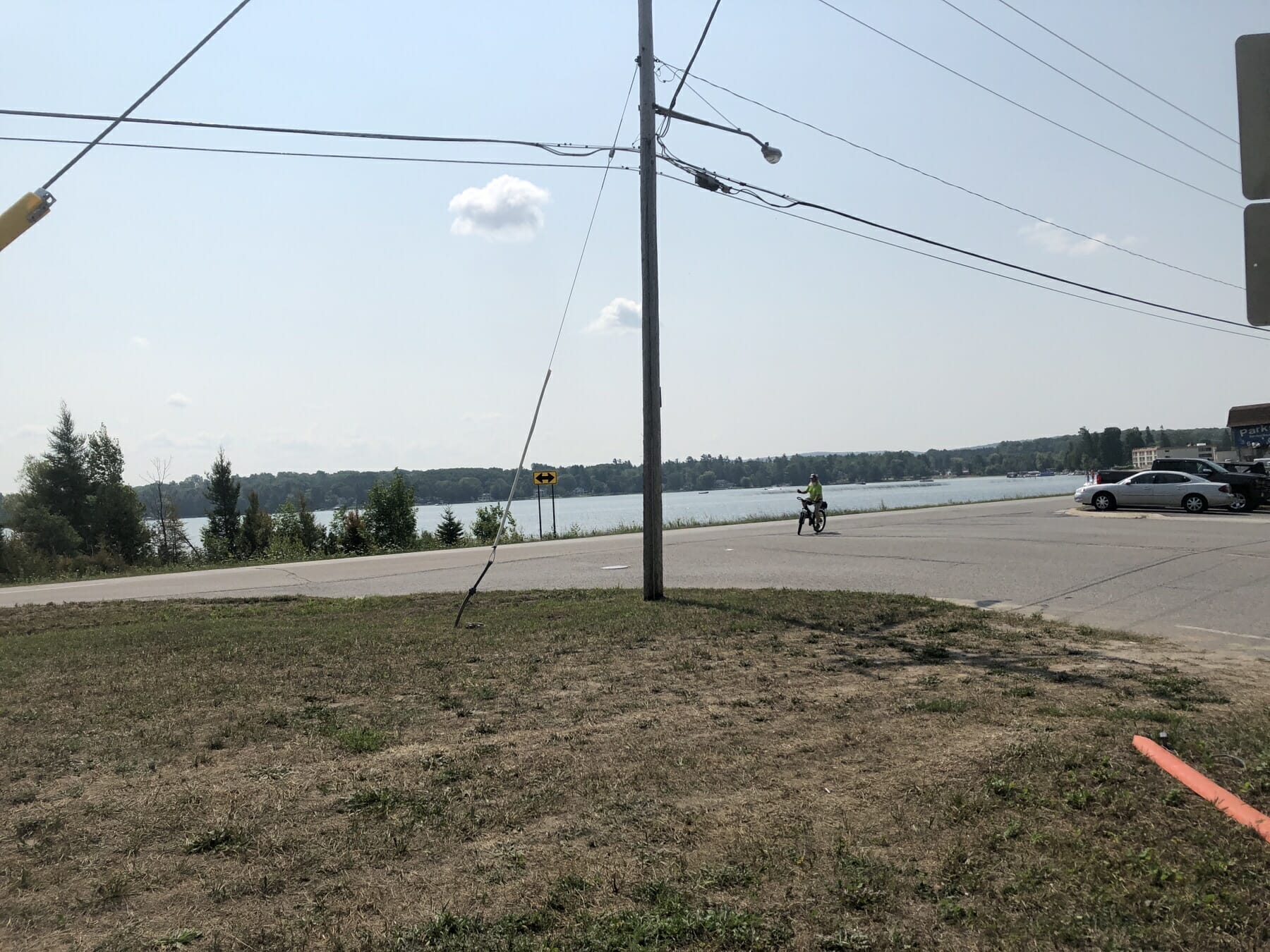 Stopping in Conway to see the race