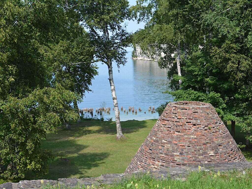 Fayette, Michigan historic site 