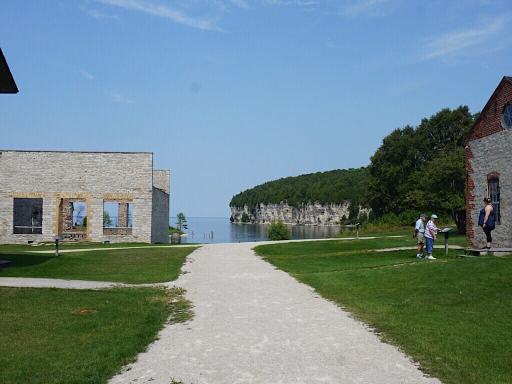 Fayette, Michigan historic site 