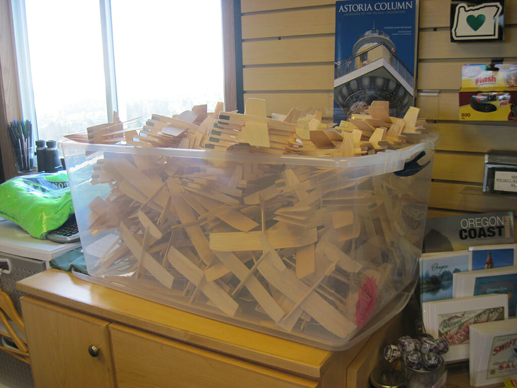 Inventory of planes at Astoria Column