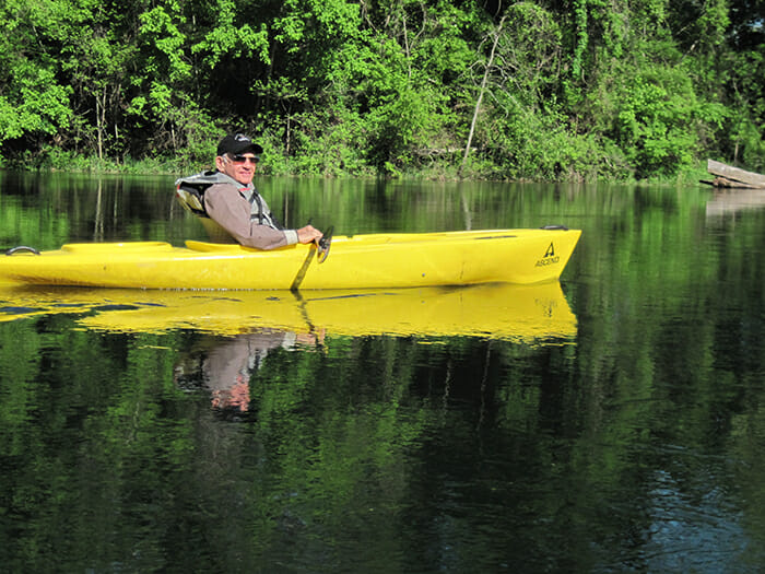 Kayaking White River Branson