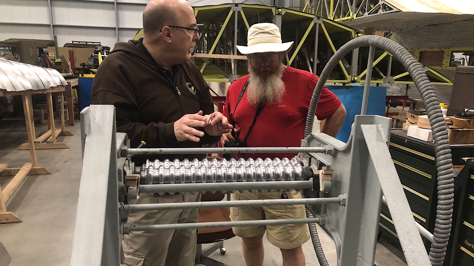 Corrugation tool for Tri-Motor