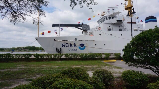 NOAA in port 