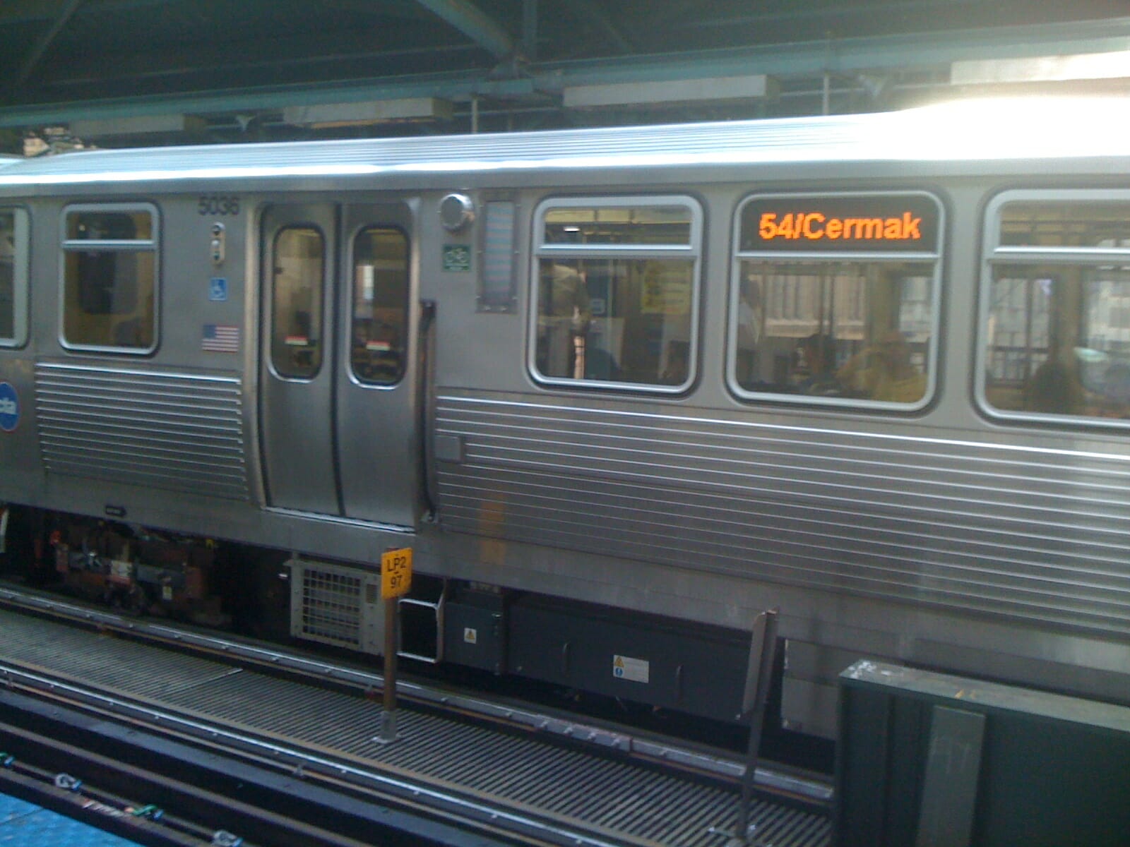 On the El in Chicago