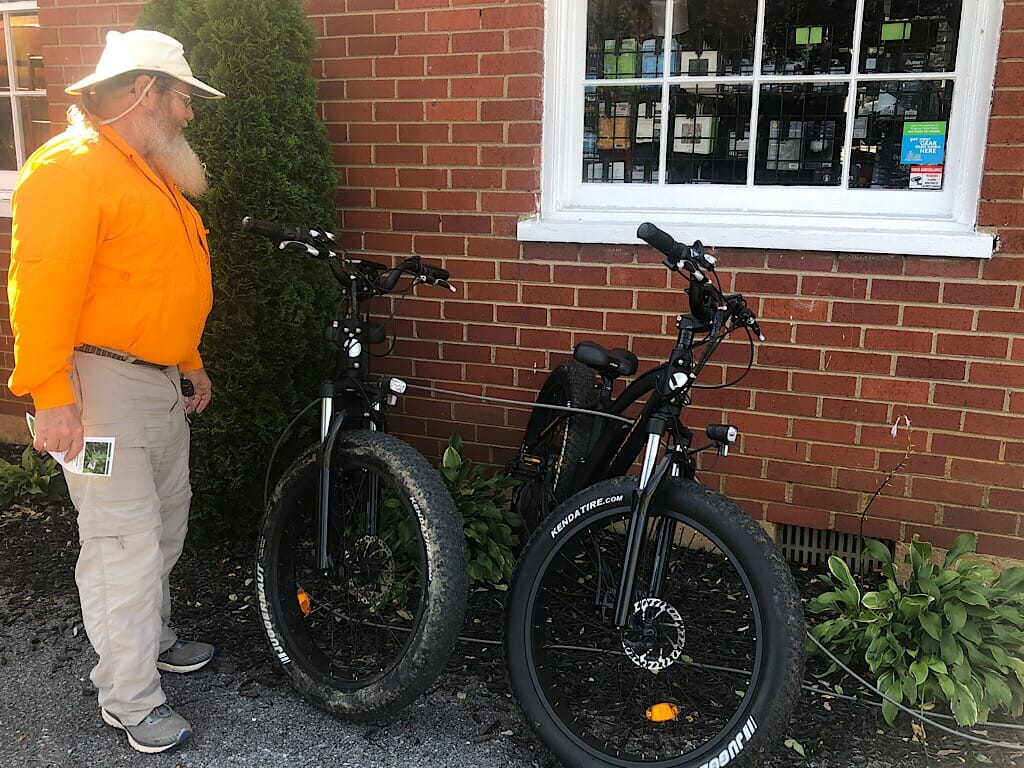 River and Peak Outfitters e-bike