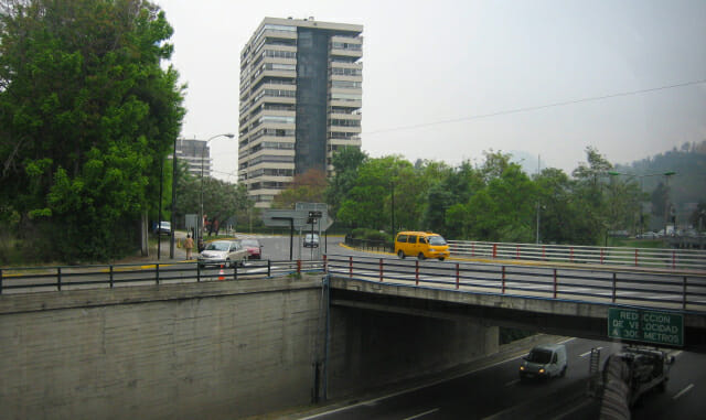Gray day for a tour of Santiago