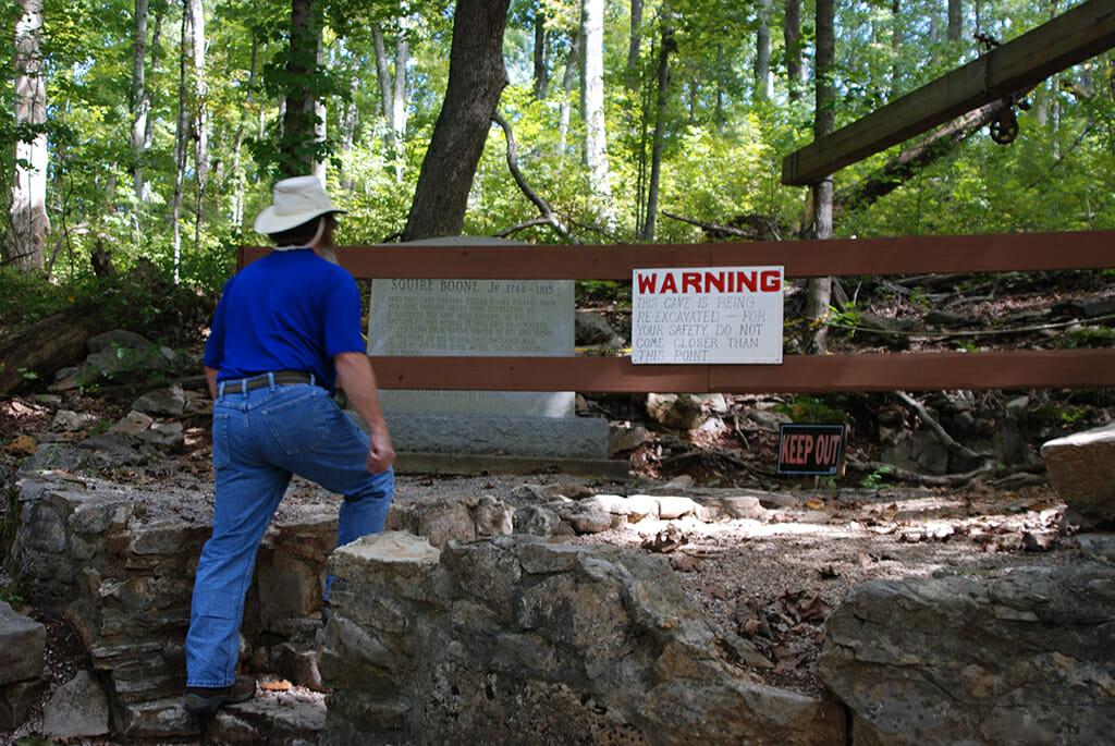 Squire Boone's resting place