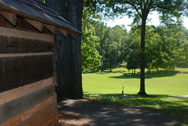 Stockade Fort replica at Ninety Six