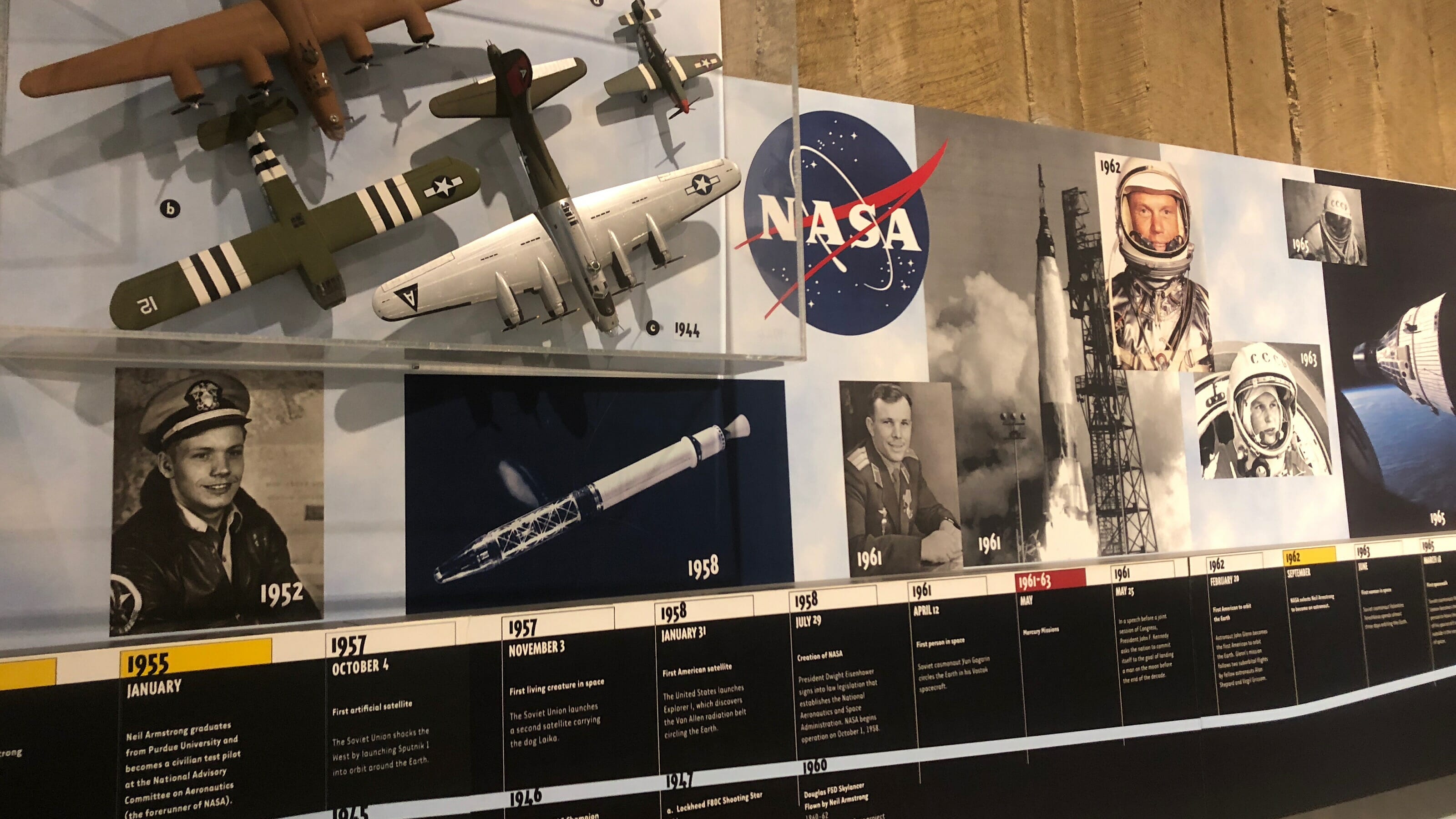 Timeline of Neil Armstrong career