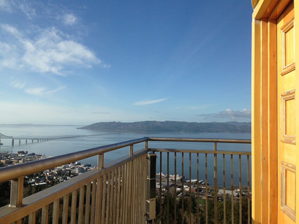 View from the top of the Astoria Column