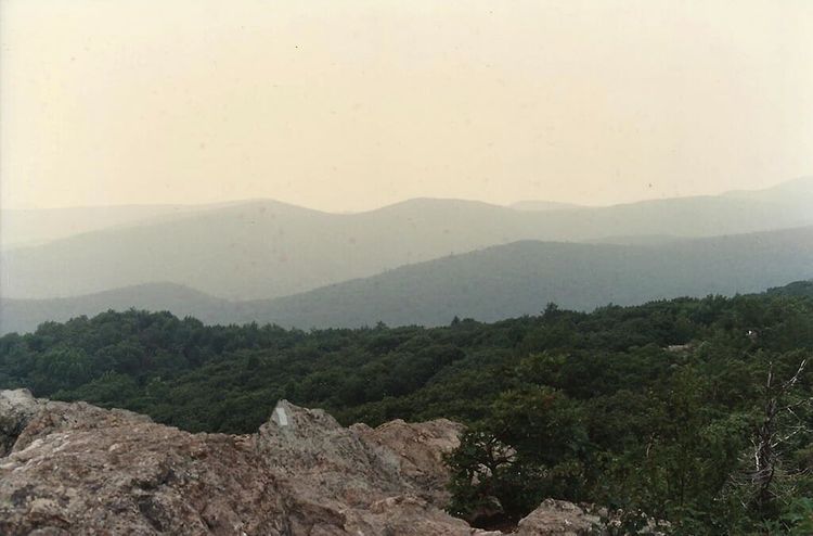 Appalachian Trail on Bearfence Mountain