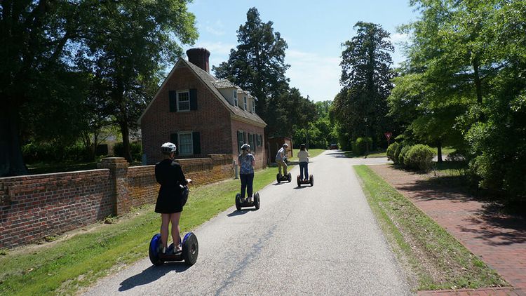 Yorktown historic district by Segway