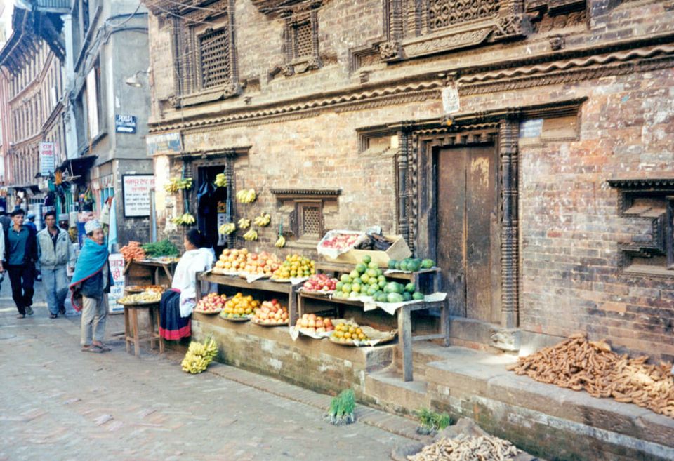 Bhaktapur marketplace