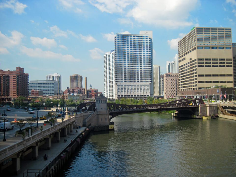Downtown Chicago cityscape