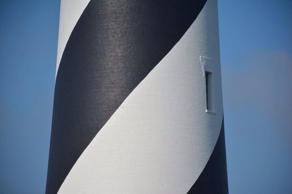 Cape Hatteras lighthouse colors