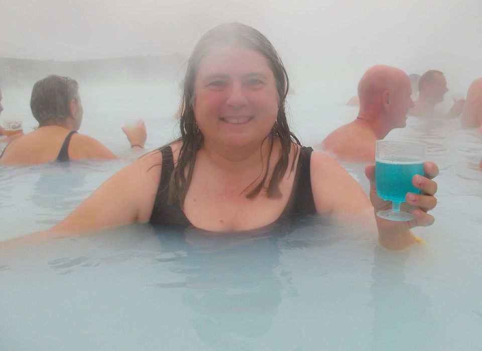 Soaking in Iceland's Blue Lagoon