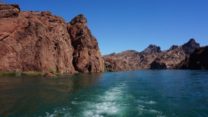 Topock Gorge on the Colorado River