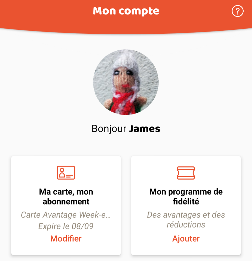 Carte Avantage Weekend