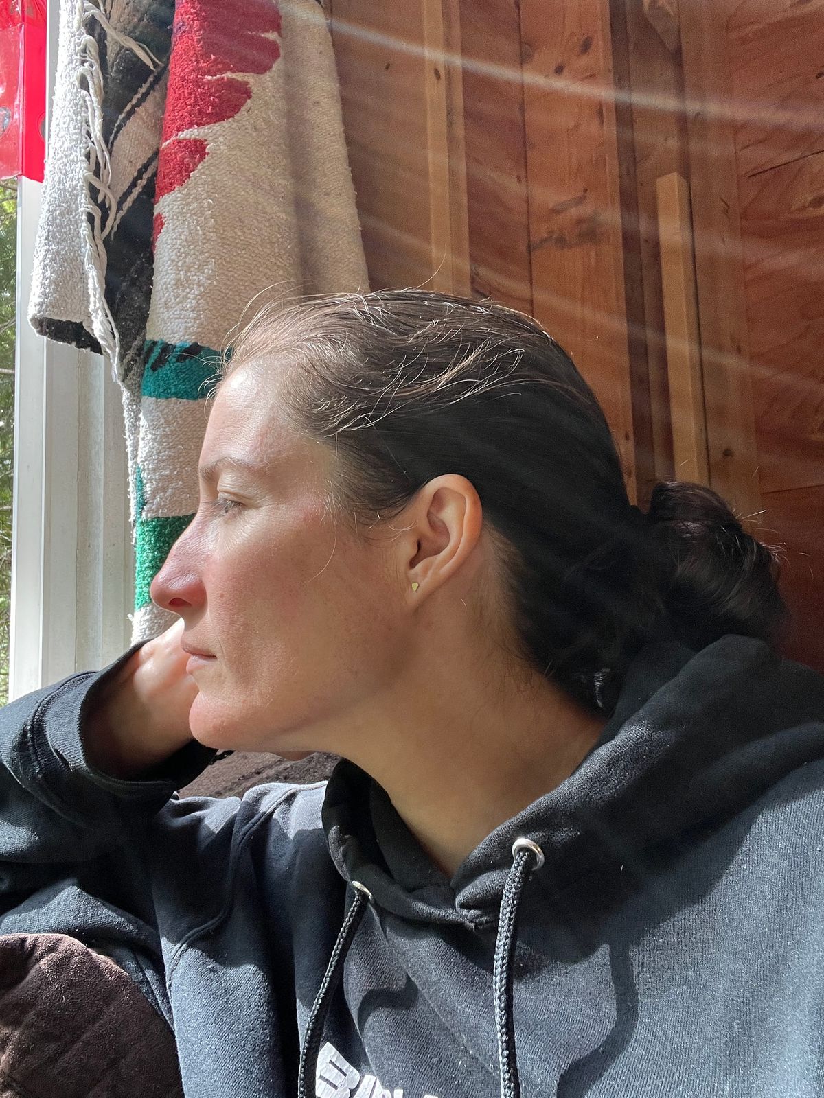 Angels and Ancestors; My Visitor This Morning.