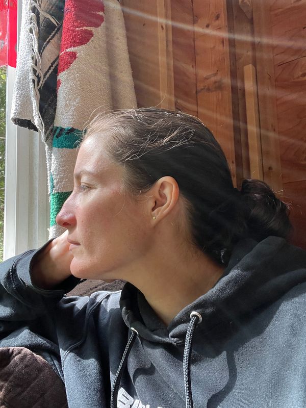 Angels and Ancestors; My Visitor This Morning.