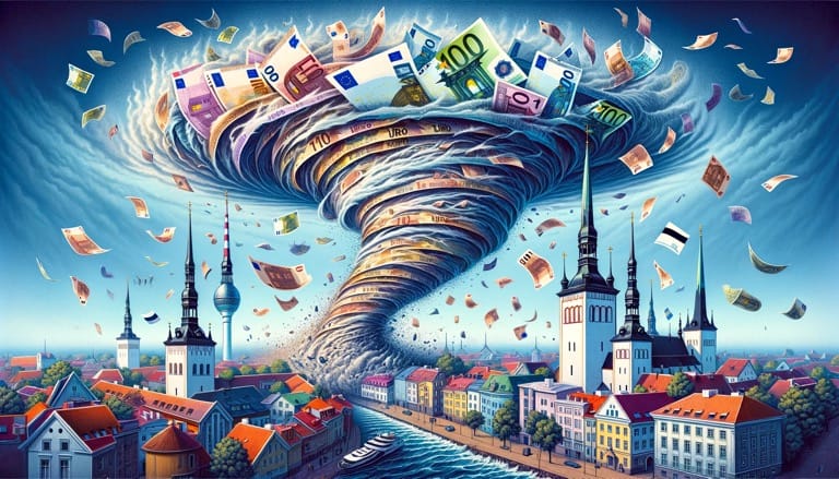 The Tornado Sowing of Financial Flows in the Estonian Political Landscape