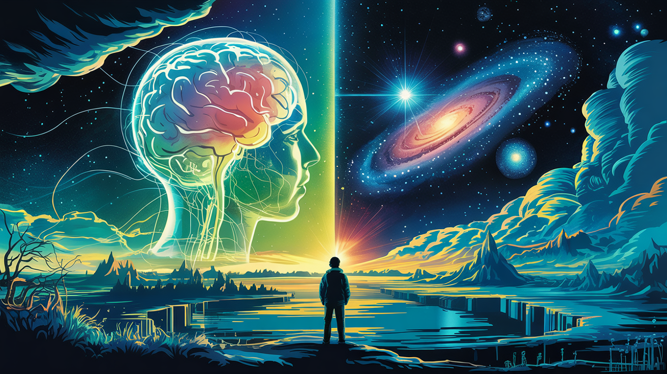 The Twin Abysses: Consciousness and the Cosmos as Mirrored Origins