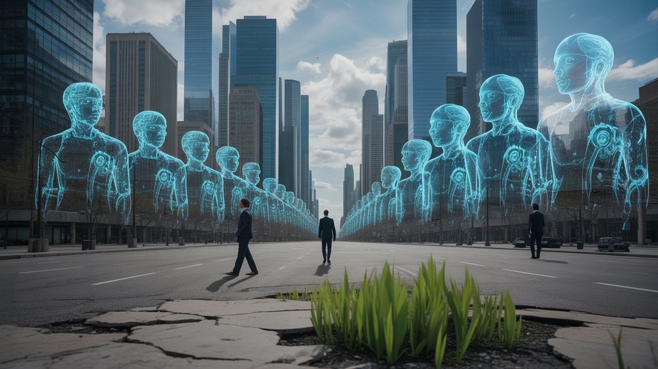 The Great Unseating: How AI's White-Collar Wave is Crashing the Urban Order – And What Comes Next