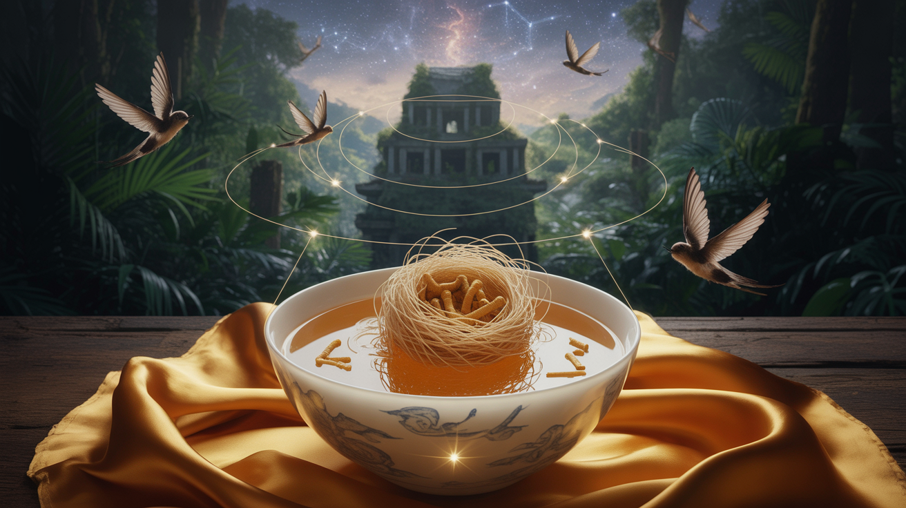 The Elixir of Swiftlet’s Spit: A Cosmic Ritual of Memory and Resonance