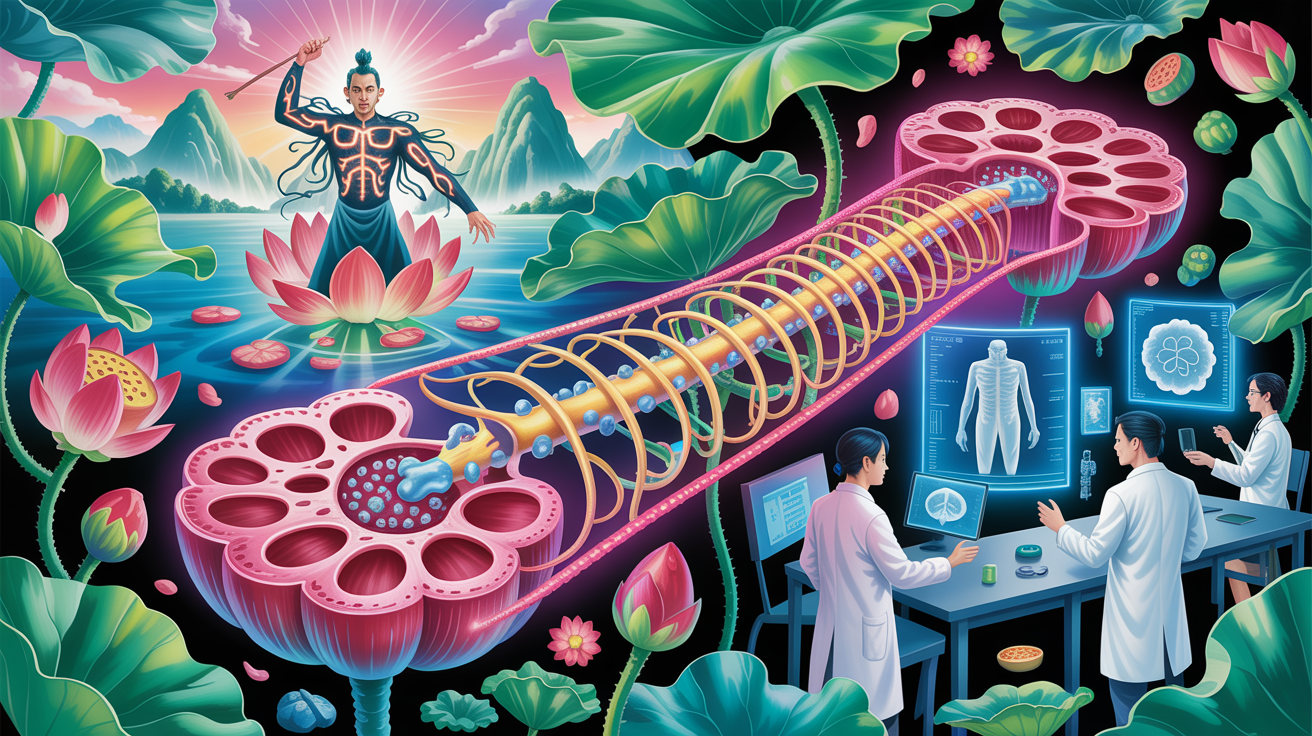 From Ancient Myth to Modern Miracle: Lotus Root Scaffolds Pioneer Bone Regeneration