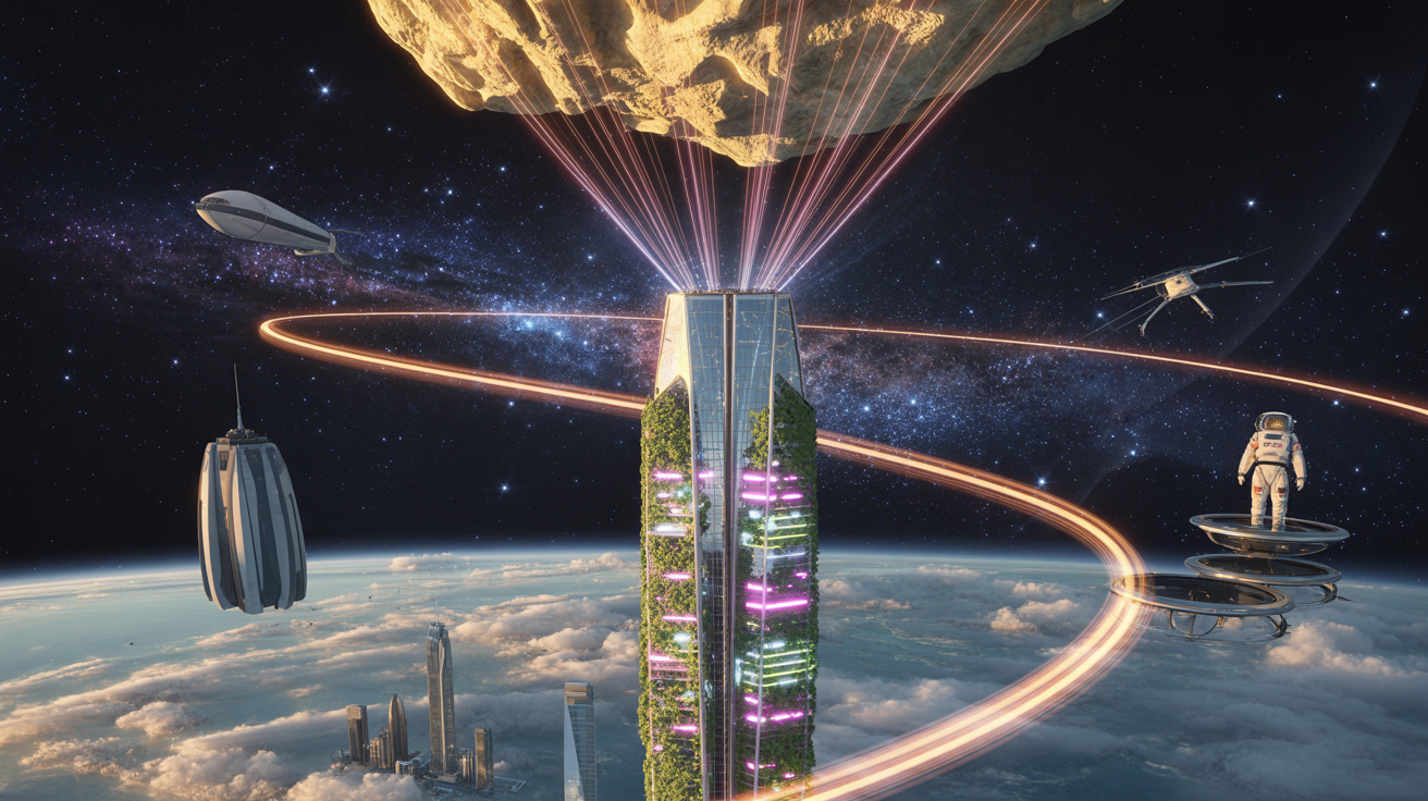 Analemma Tower: Dubai’s Audacious Dream of a Space-Hanging Skyscraper
