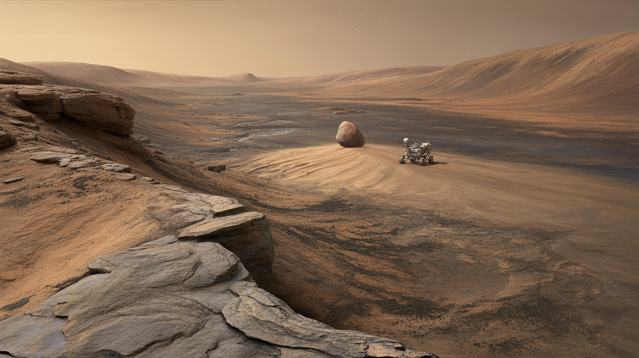 A View from the Edge of Time: Perseverance Rover Captures a Landmark Martian Panorama
