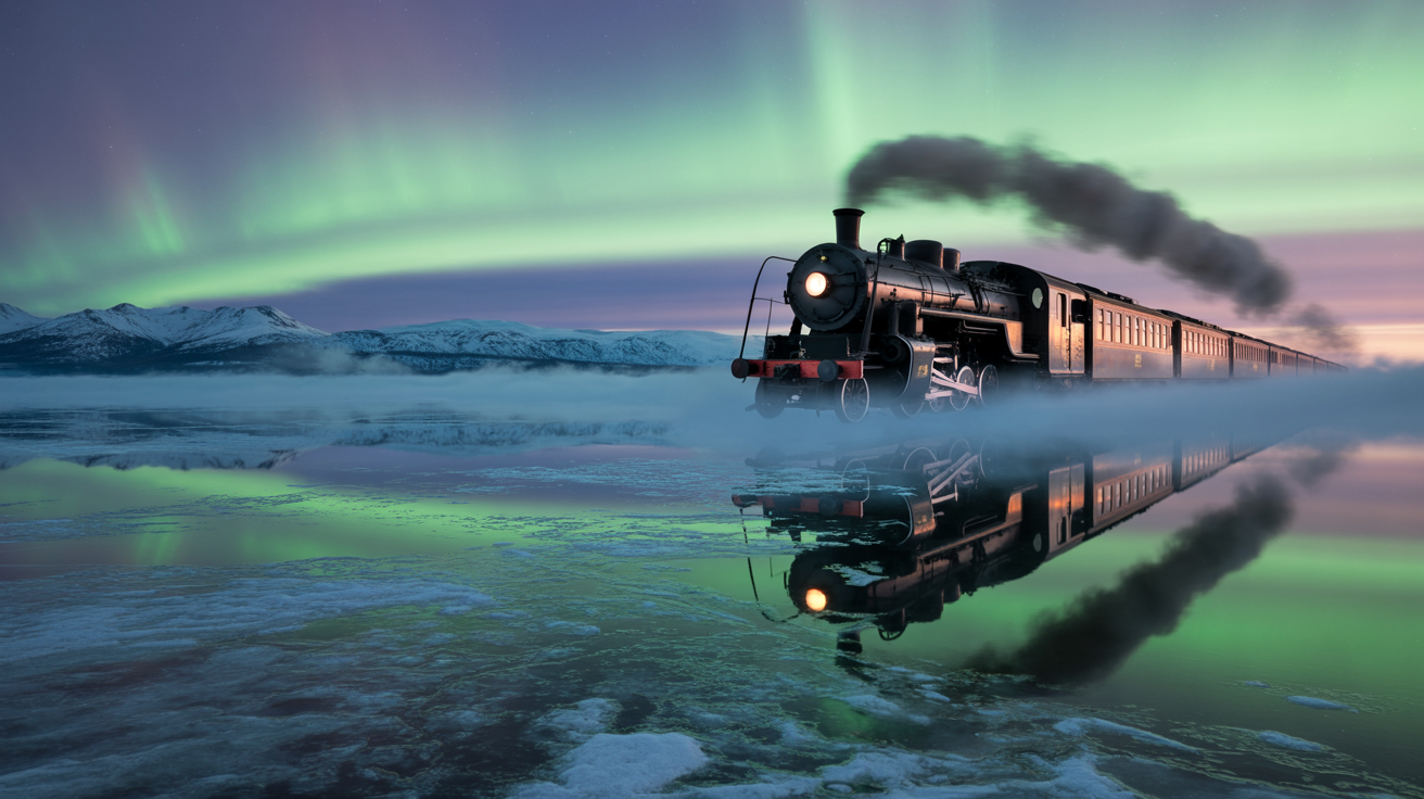 Mysterious Mirages Over Lake Baikal: Visions from the Siberian Depths