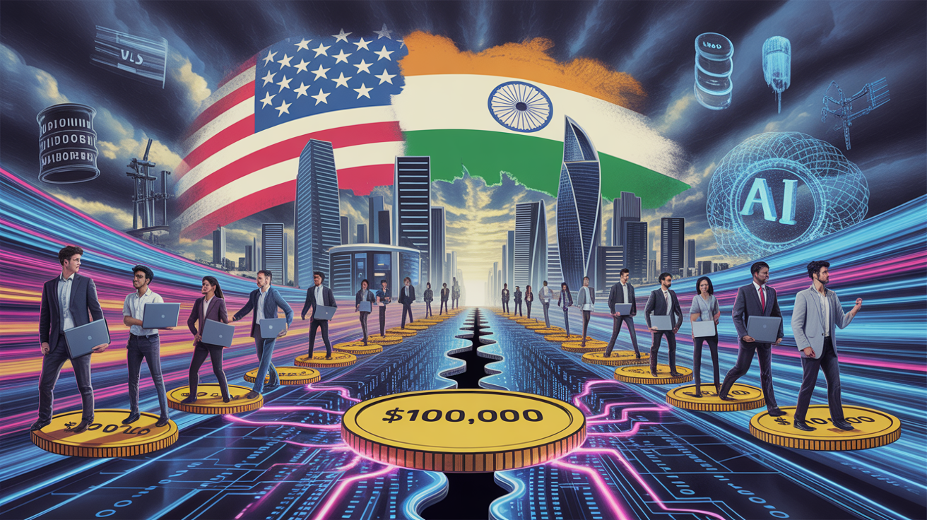 Trump’s H-1B Visa Fee Hike: A Seismic Shift in US-India Tech Ties and Global Talent Flows