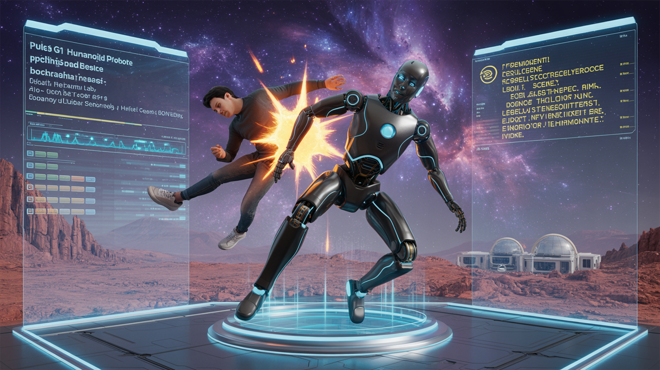 Pulsar Punch: China’s G1 Humanoid Robot Takes a Beating and Bounces Back – The Dawn of Unbreakable Space Sentinels?