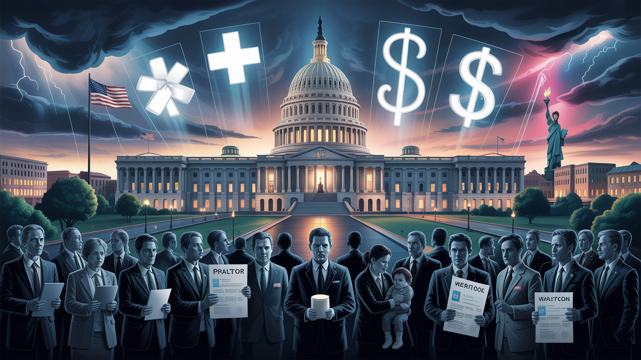 Washington in Chaos: Inside America’s Government Shutdown and the High-Stakes Battle Over Healthcare