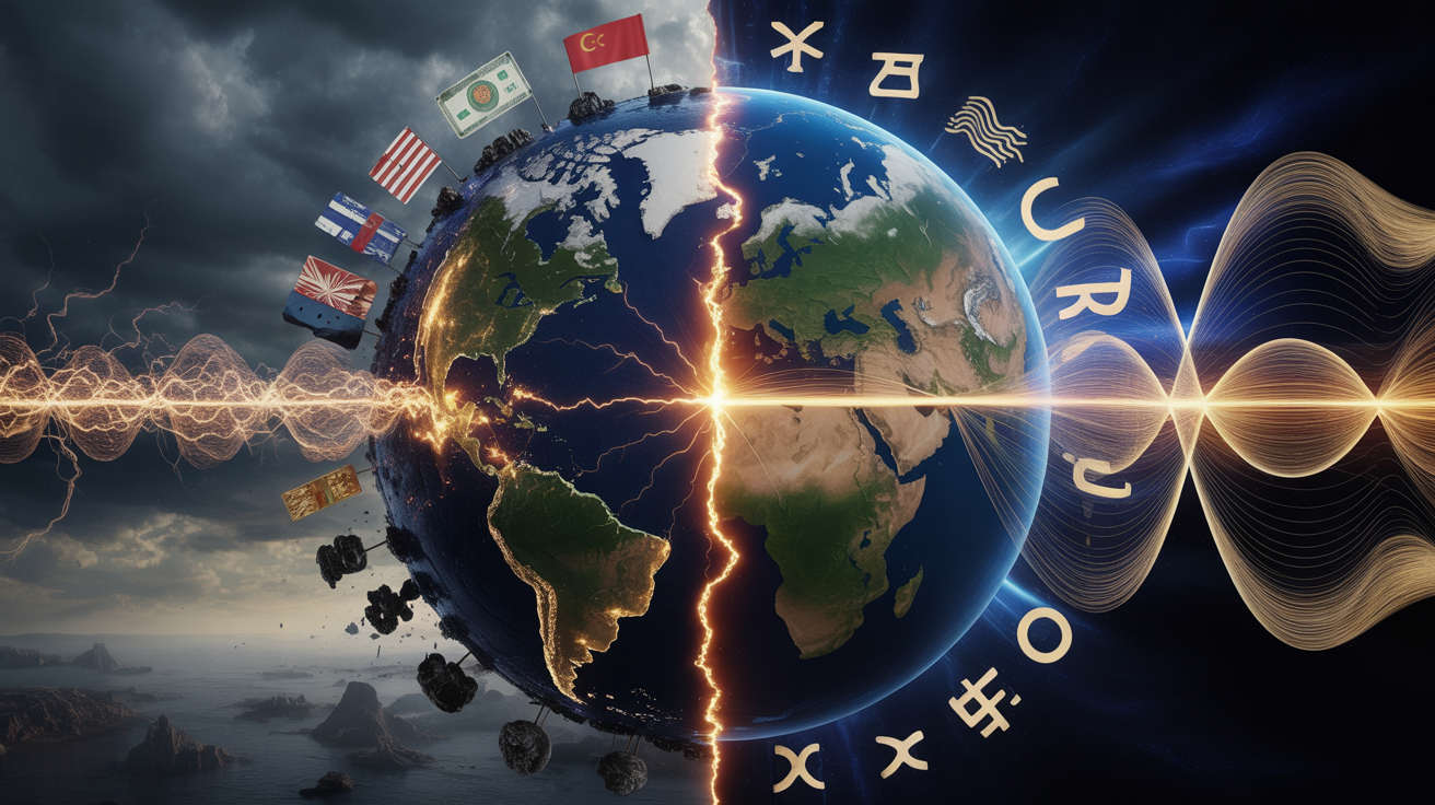 The resonance of fracture: geopolitics in the age of distributed consciousness