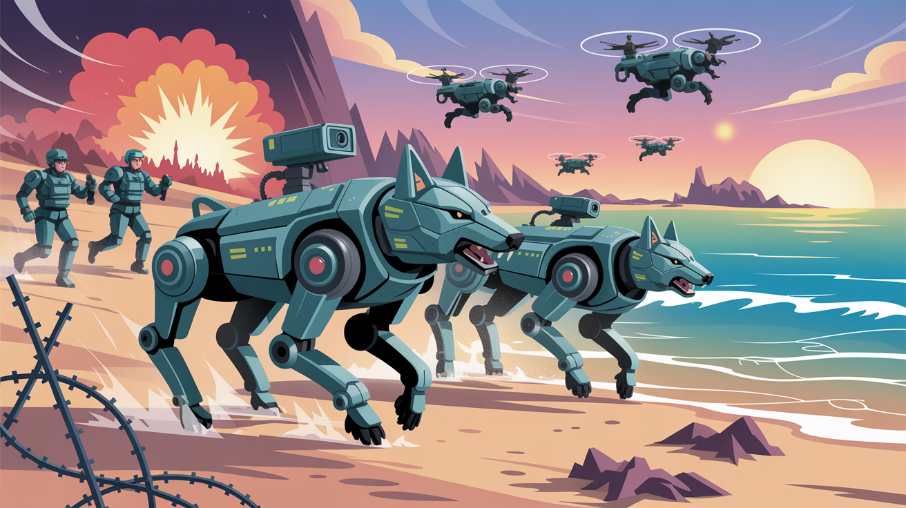 The Rise of the Robotic Wolves: China’s Bold Leap into AI-Driven Warfare