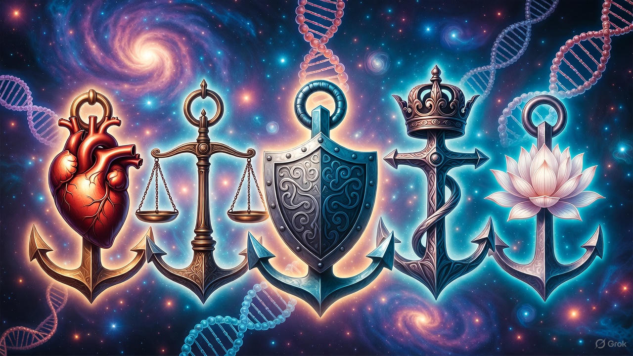 Anchors of the Soul: Why Our Five Moral Foundations Endure Evolution’s Fury – But Aren’t the Bare Minimum