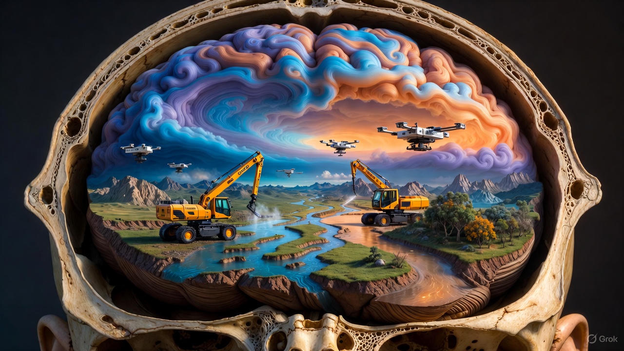The Terraforming of the Self: Bio-AI cultures that rewrite human subjectivity