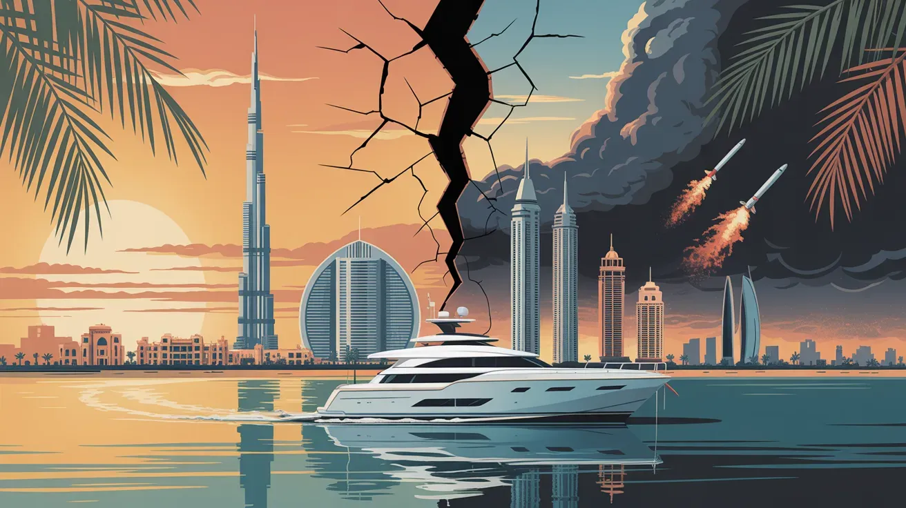 The Oasis That Cracked: Dubai's Economic Model Under Fire — and the Global Rebalancing That Follows