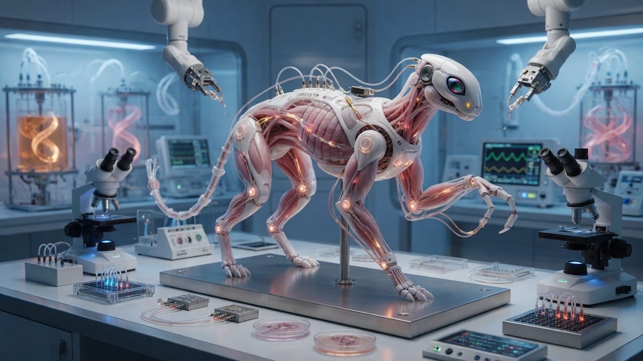 The Robot With a Pulse: Machines Are Beginning to Borrow Life