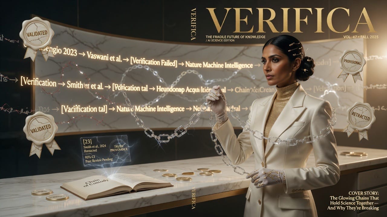 The Verification Gap: Why Artificial Intelligence Accelerates Science But Erodes Knowing