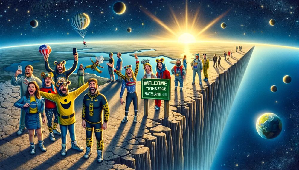 Breaking News: Scientists Discover That Earth Is Actually Flat – But Only on Tuesdays post image